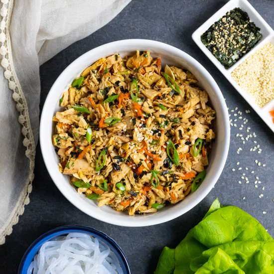 Asian Tuna Salad without Mayo - Recipe photo by Rad Foodie