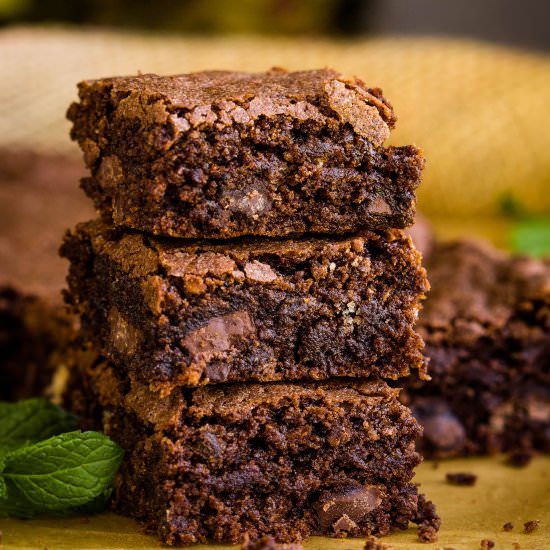 One Bowl Brownies - Recipe photo by CallMePMc
