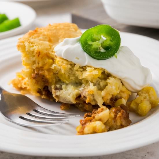 Mexican Cornbread Casserole - Recipe photo by Neighborfood
