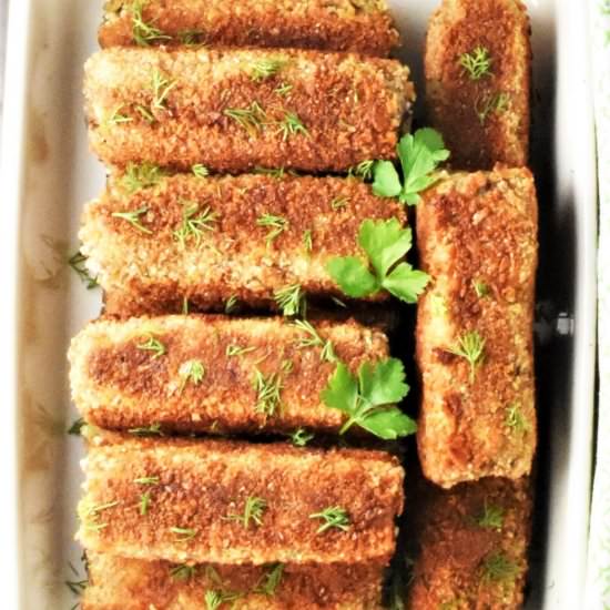 Polish Mushroom Croquettes - Recipe photo by everydayhealthyrecipes