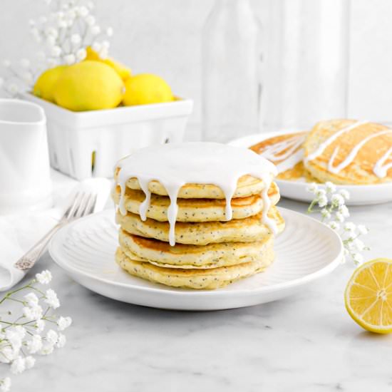 Lemon Poppy Seed Pancakes - Recipe photo by bakerstable