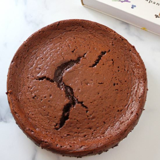 Flourless Chocolate & Red Wine Cake - Recipe photo by MyRecipeReviews