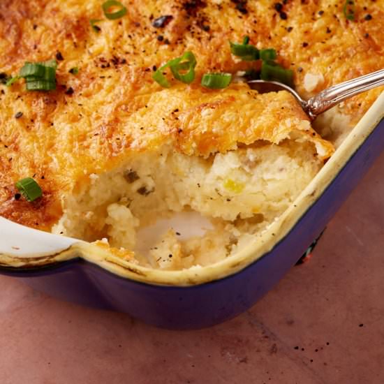 Baked Mashed Poatoes - Recipe photo by Barbara Curry