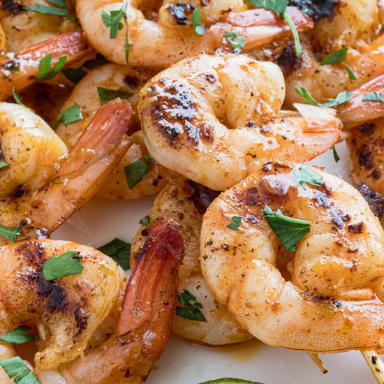 Chipotle Lime Shrimp Kabobs - Recipe photo by makhoni