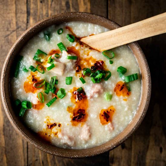 Chicken Congee - Recipe photo by Went Here 8 This