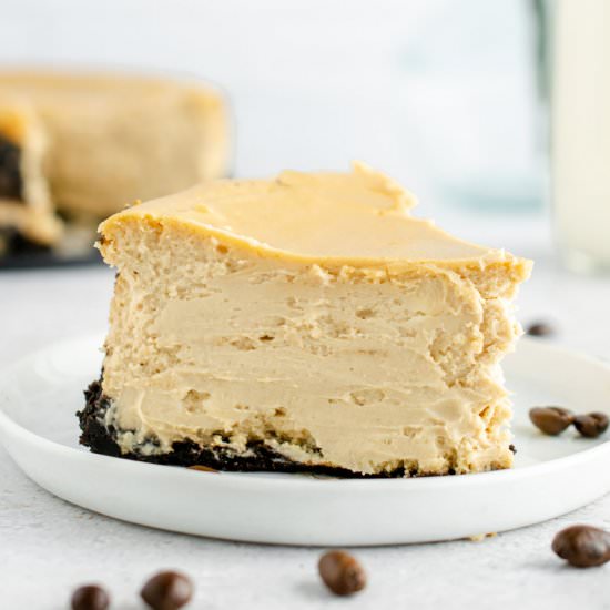 Coffee Cheesecake - Recipe photo by fitandfull