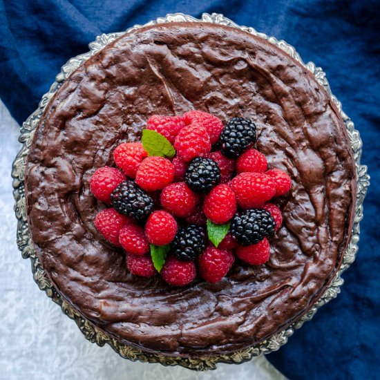 Flourless Chocolate Cake - Recipe photo by eatfreshglow