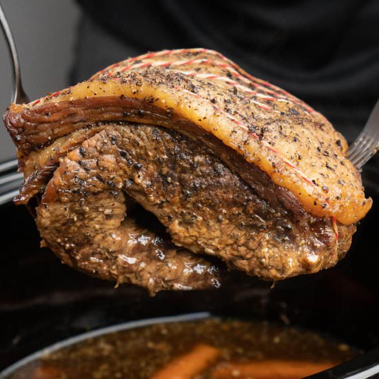 Slow Cooker Beef Brisket - Recipe photo by Flawless Food