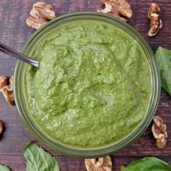Maple Walnut Pesto - Recipe photo by joyfulbalanceofficial