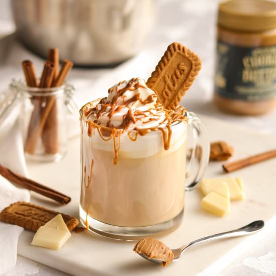 Cookie Butter Hot Chocolate - Recipe photo by A baJillian Recipes
