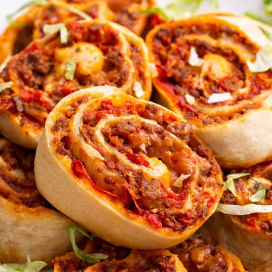 Taco Pinwheels - Recipe photo by AllThingsMamma