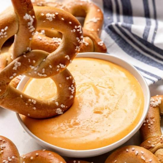 Pretzel Cheese Dip - Recipe photo by AllThingsMamma