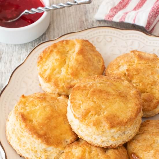Easy Homemade Biscuits - Recipe photo by For the Love of Cooking