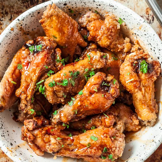 buffalo wings - Recipe photo by chewoutloud