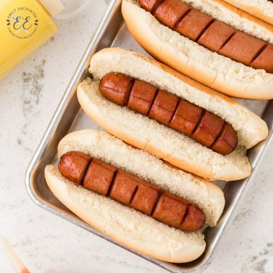 Air Fryer Hot Dogs - Recipe photo by emilyenchanted