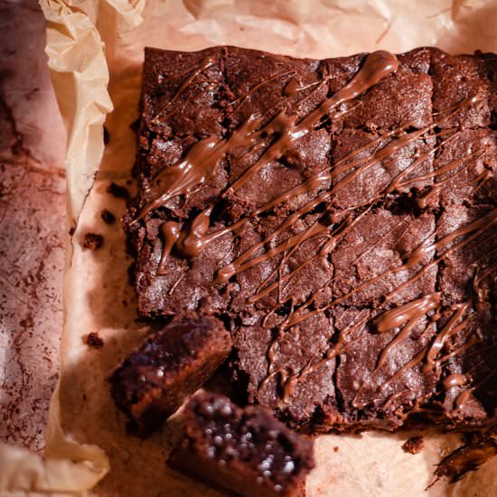 Brownies with condensed milk - Recipe photo by tiffinandteaofficial