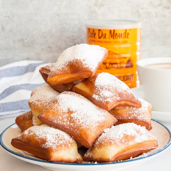 Beignets from Scratch - Recipe photo by senseandedibility