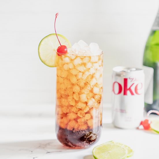 Tom Hanks' Diet Cokagne Cocktail - Recipe photo by HealthStartsintheKitchen