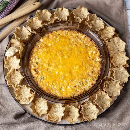Hot Corn Dip with Cream Cheese - Recipe photo by hearthandvine
