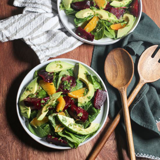 Beet, Orange, and Avocado Salad - Recipe photo by theproducepack