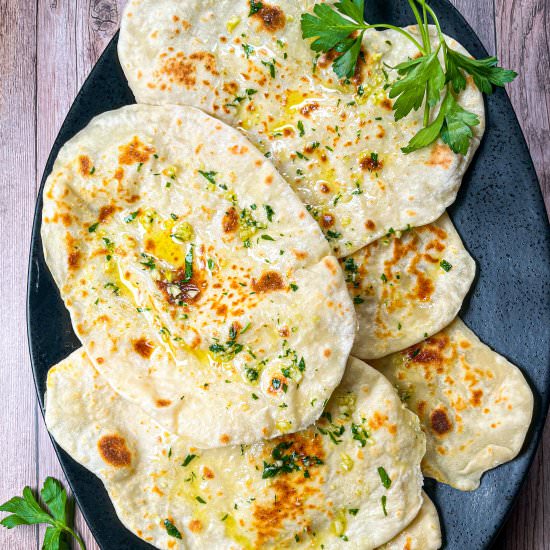 Easiest Garlic Naan Bread Ever - Recipe photo by TastefullyGrace