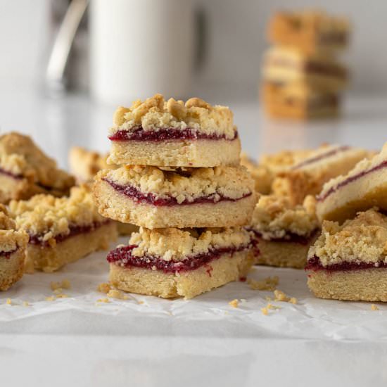 Easy Jam Squares - Recipe photo by saltyginger