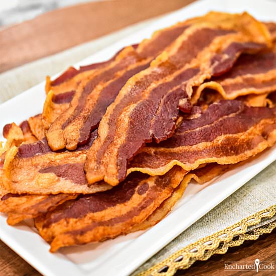 How to Cook Bacon in the Oven - Recipe photo by Encharted Cook