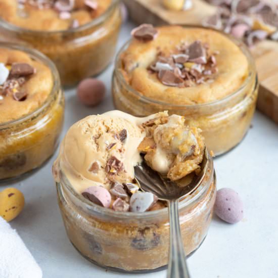 Air Fryer Mini Egg Dessert Pots - Recipe photo by effortlessfoodie