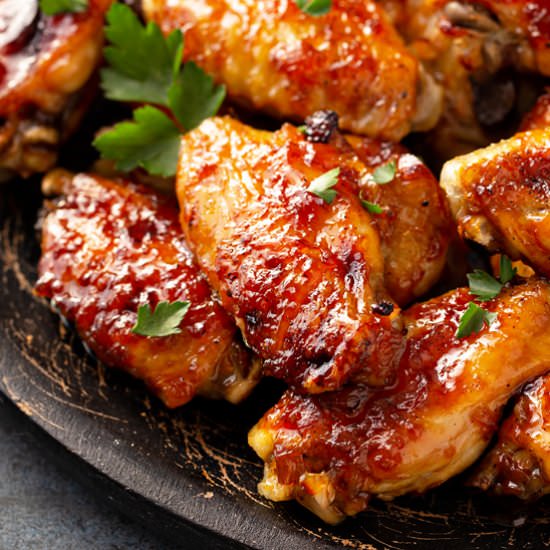 Caribbean Baked Chicken Wings - Recipe photo by bellyfull