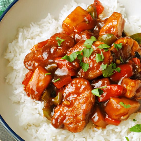 Sweet and Sour Quorn - Recipe photo by mygorgeousrecipes