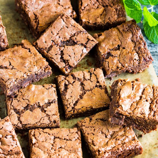 Best Fudgy Cocoa Brownies - Recipe photo by CallMePMc