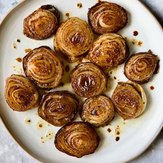 Roasted Onions - Recipe photo by fromachefskitchen