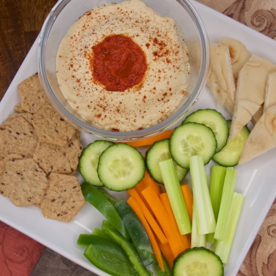 Spicy Hummus - Recipe photo by Flipped-Out Food