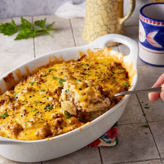 Sausage Casserole - Recipe photo by Barbara Curry