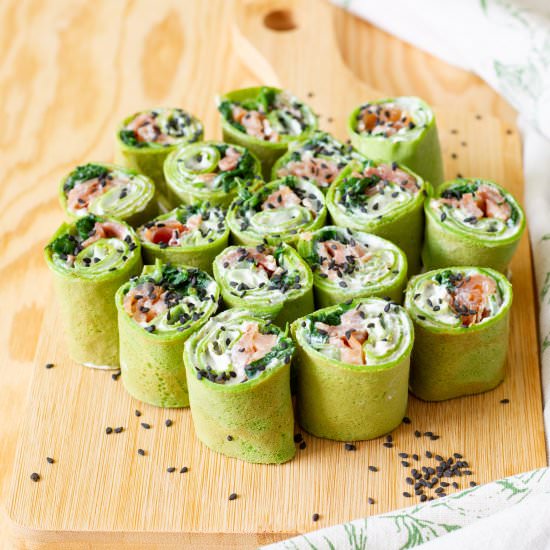 Crêpe rolls - Recipe photo by mecooks.com