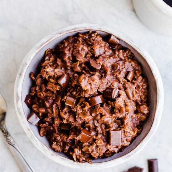 Chocolate Oatmeal - Recipe photo by saltedplains