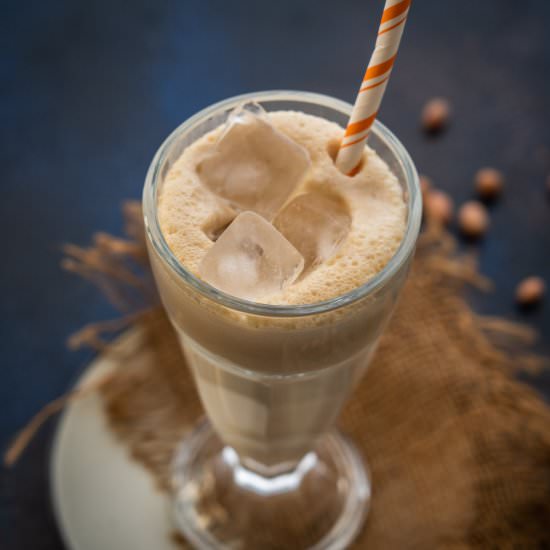 Creamy Peanut Butter Shake - Recipe photo by Whiskaffair
