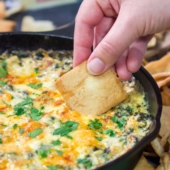Baked Spinach Dip - Recipe photo by spicedblog