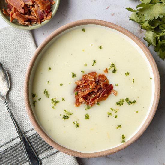 Old Fashioned Potato Soup - Recipe photo by giftofhospitality