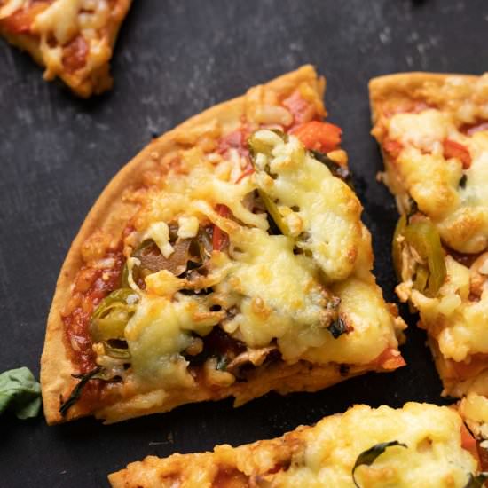 Air Fryer No Yeast Pizza - Recipe photo by myfoodstory