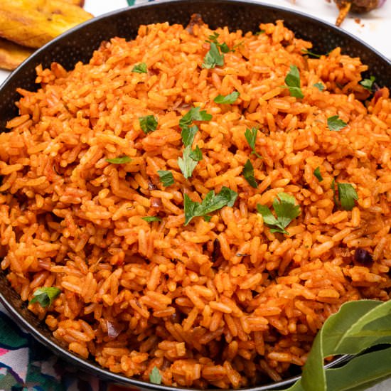 Jollof Rice Recipe - Recipe photo by Flawless Food