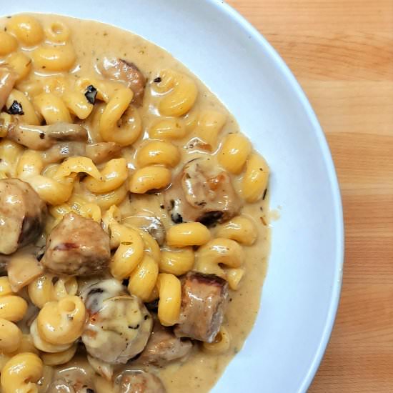 Balsamic Sausage & Pasta - Recipe photo by Estelle Forrest