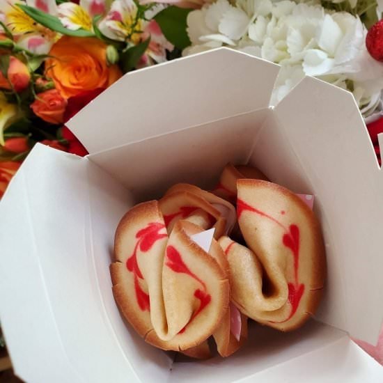 Homemade Fortune Cookies - Recipe photo by cocoinkitchen