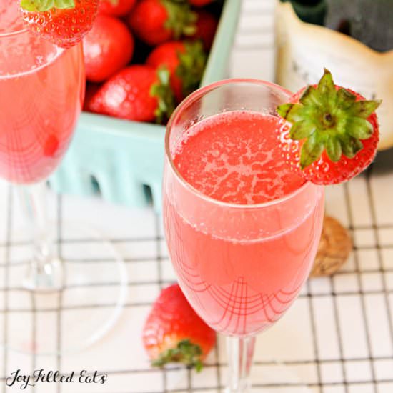 Keto Mimosa - Recipe photo by Joy Filled Eats