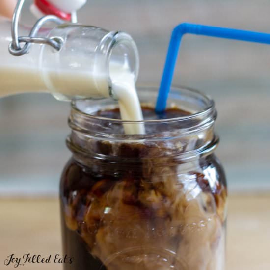 Keto Coffee Creamer - Recipe photo by Joy Filled Eats