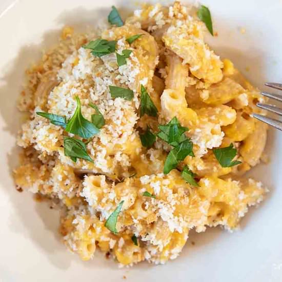 Butternut Mac and Cheese with Bacon - Recipe photo by iwilkerson