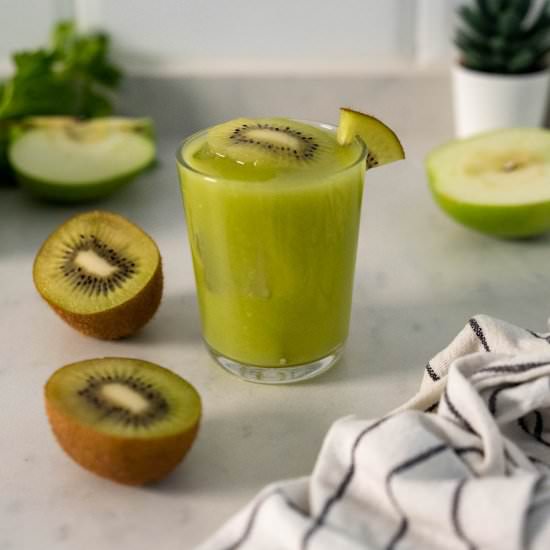 Kiwi Drink - Recipe photo by Ourplantbasedworld