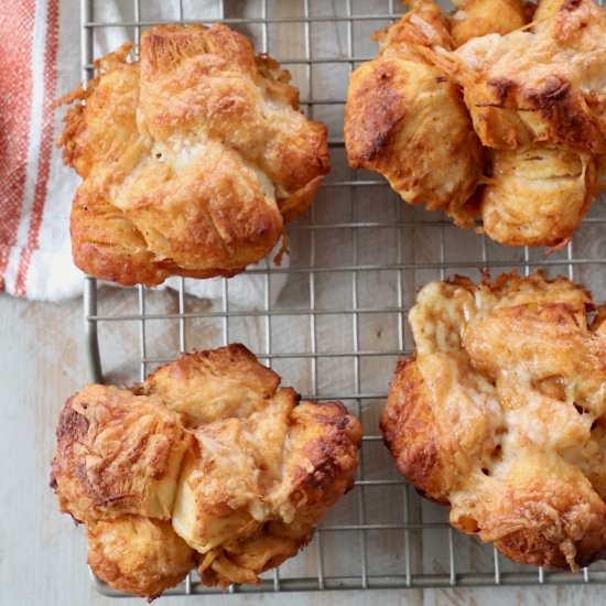Pull Apart Buffalo Chicken Rolls - Recipe photo by Whitney Bond