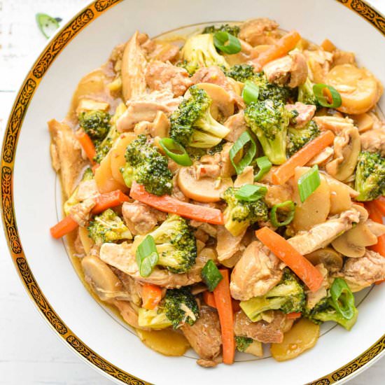Instant Pot Chicken Stir Fry - Recipe photo by goodnomshoney