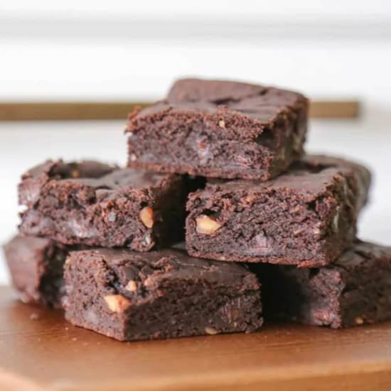 Vegan Avocado Brownies - Recipe photo by Eatingworksnj